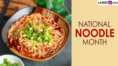 National Noodle Month 2024 Recipes: From Pad Thai to Japchae, 5 Delicious Dishes To Try in March